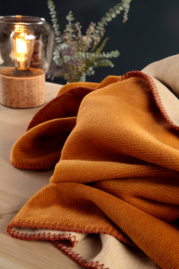 Woondeken - Plaid Terra + beige