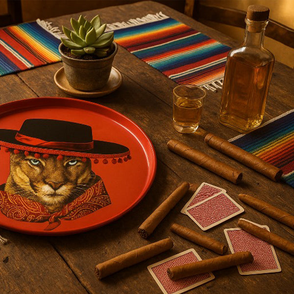 Plateau Rond Bandino - 33cm