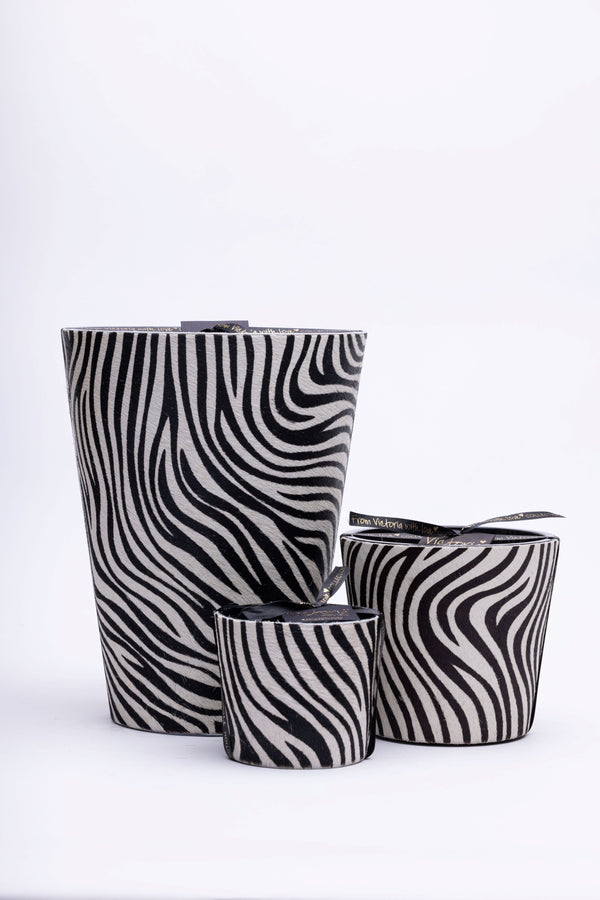 Victoria with Love Kaars - Zebra Black & White - S