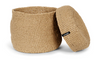 Mand met Deksel -Kiondo Naturel-Medium