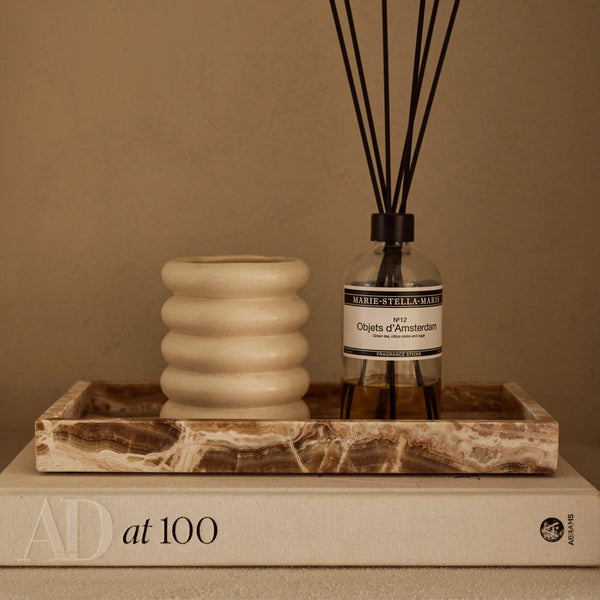 Onyx Dienblad - 30cm x 15cm - Zandkleurig