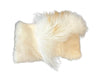 Schapenvacht kussen - gemeleleerd vacht /off white gemengd