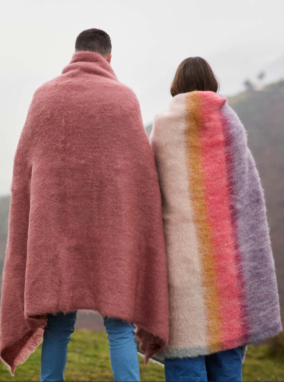 Ezcaray plaid RZ-36 Lila - Pink