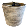 VICTORIA KAARS COW HIDE SALT & PEPPER - M