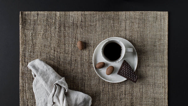 Placemat linnen camel