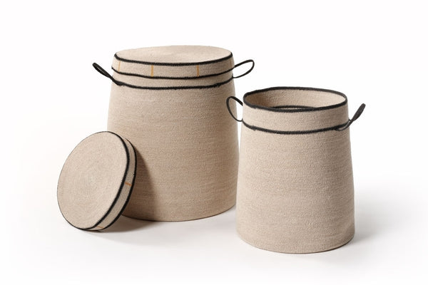 Rieten Mand Ronda S - Mand met Handvaten