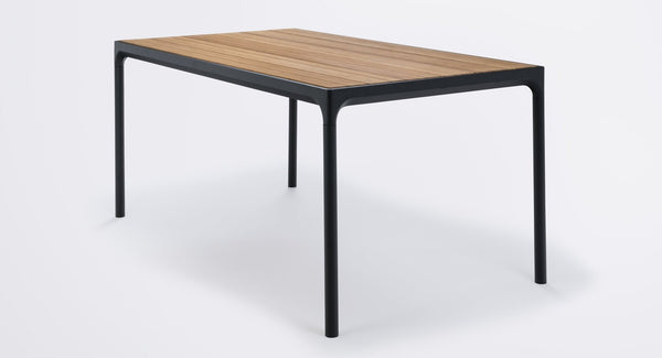 BAMBOO FOUR DINING TABLE GRIJS XL