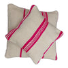 Berber Kussen Streep Fucia - Sierkussens - 45cm x 45cm
