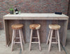 Steigerhouten Barmeubel - Aperitief toog
