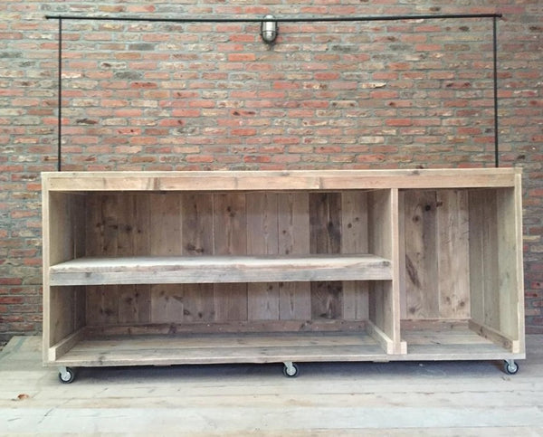 STEIGERHOUTEN BUITENKEUKEN/BAR OP MAAT