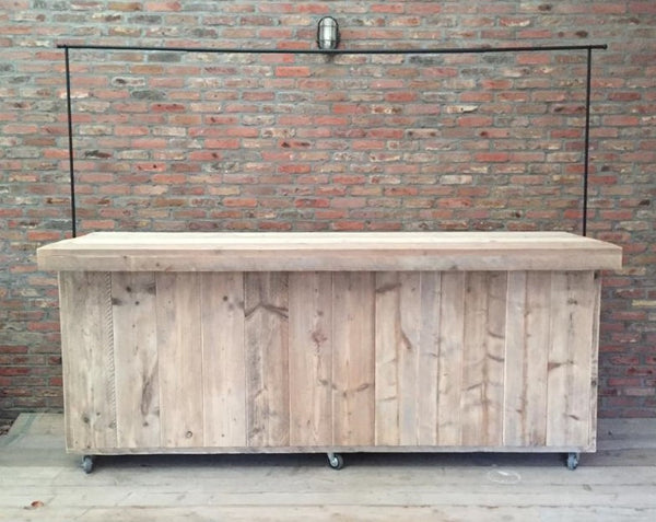 STEIGERHOUTEN BUITENKEUKEN/BAR OP MAAT