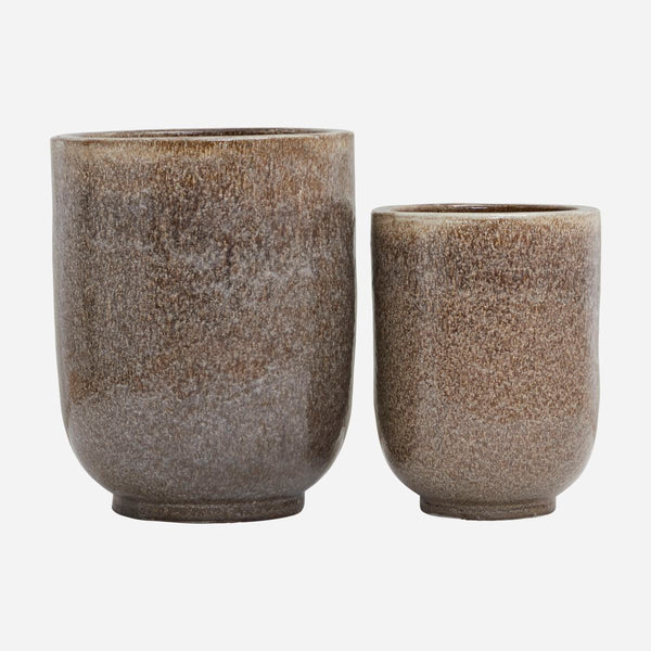 Bloempot The House Docter -col. Nougat