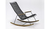 CLICK ROCKING CHAIR BLACK - SCHOMMELSTOEL HOUE ZWART