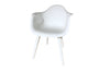 PVC-POLYPROPILENE OUTDOOR CHAIR WHITE