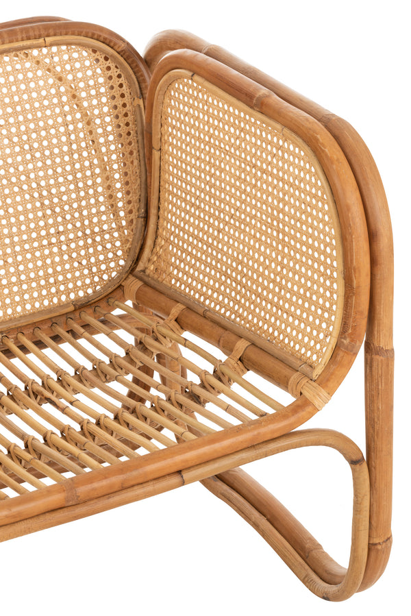 Rotan Lounge zetel - Bamboo -model Zara