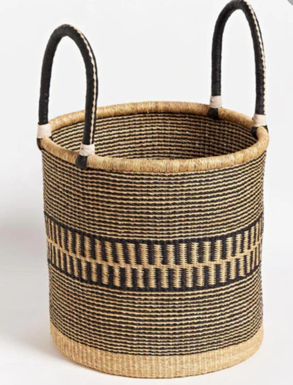 Manden van Ghana - Handgemaakt - Met lederen handvaten