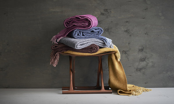 Klippan - Plaid - Wol - Shimmer - Deken - Grey