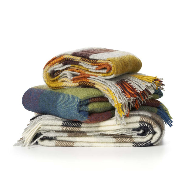 Klippan - Plaid - Brushed - Gotland - Wol - Multi Rust