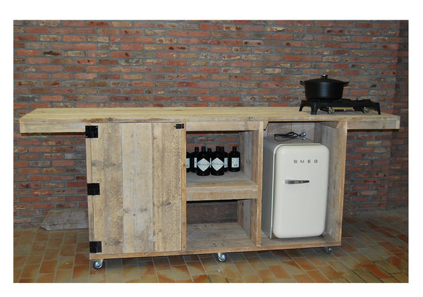 STEIGERHOUTEN BAR/BUITENKEUKEN