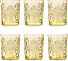 MOND GEBLAZEN WHISKY GLAS HOBSTER 35 CL -GEEL