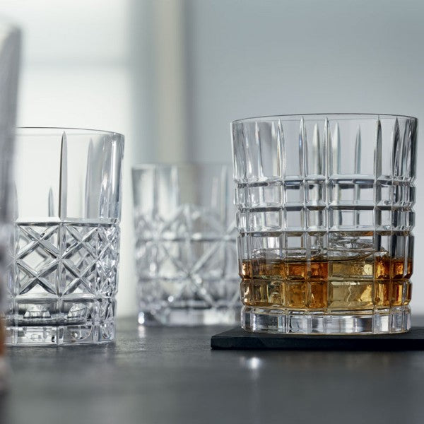 Set van 2 Nachtmann Tumbler Square - Whisky Glas - 34 cl - per 2 stuks