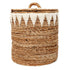 Banana stiched Wasmand - Bazar Bizar - Naturel - M