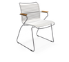 CLICK DINING CHAIR ARMREST MUTED WHITE