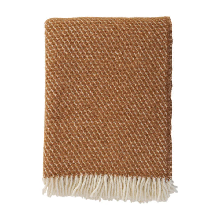 Klippan - plaid - Velvet - Mocha mouse - 100% lambswol -130cm x 200cm