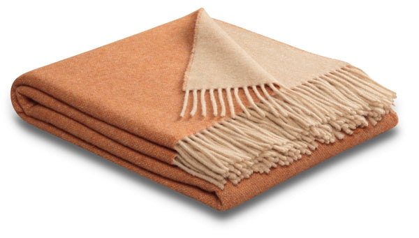 Woondeken - Plaid - Wol / cashmere - Terra / beige