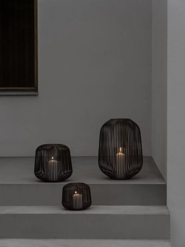 Windlicht Lito Black - L - Lantaarn