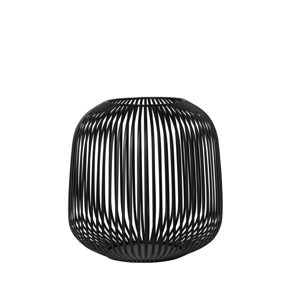 Windlicht Lito Black - M - Lantaarn