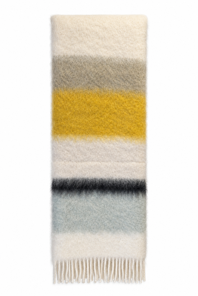 Plaid Mohair Blauw