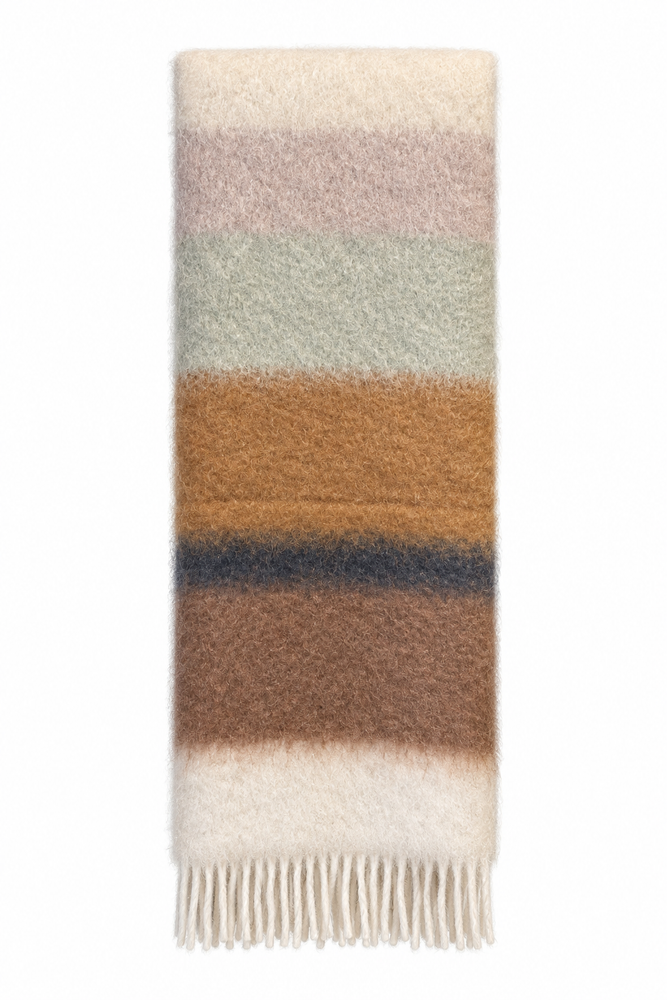 Plaid Mohair bruin