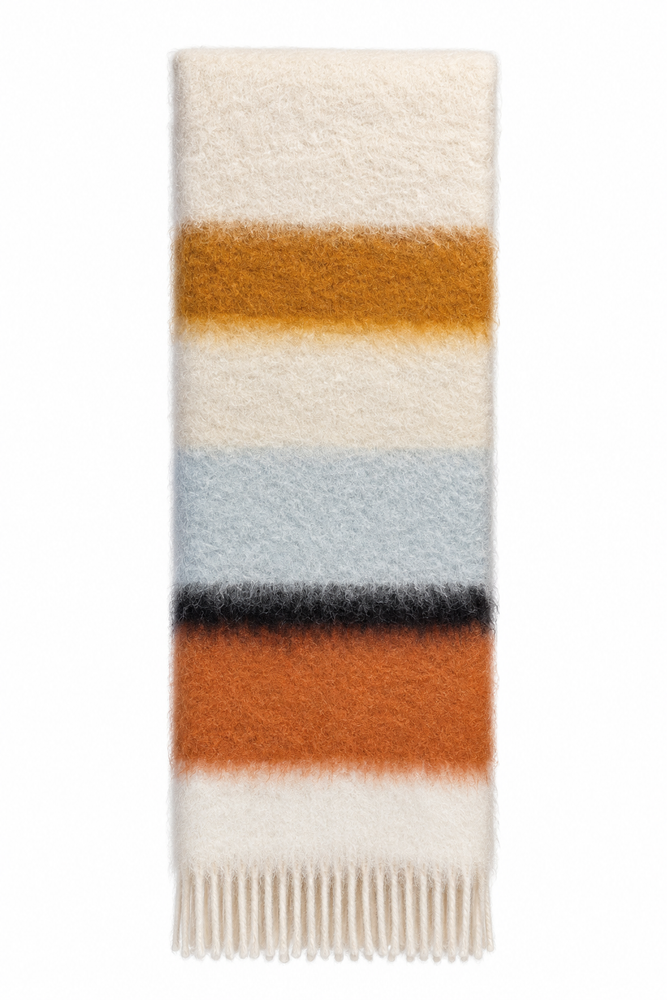 Plaid Mohair oranje