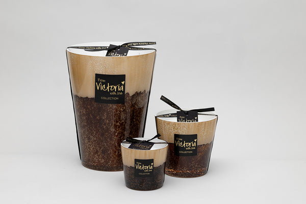 Victoria kaars - Lava Brown/beige  - Maat XL