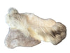 Basic schapenpatch vacht  - Natuurlijk beige gemend