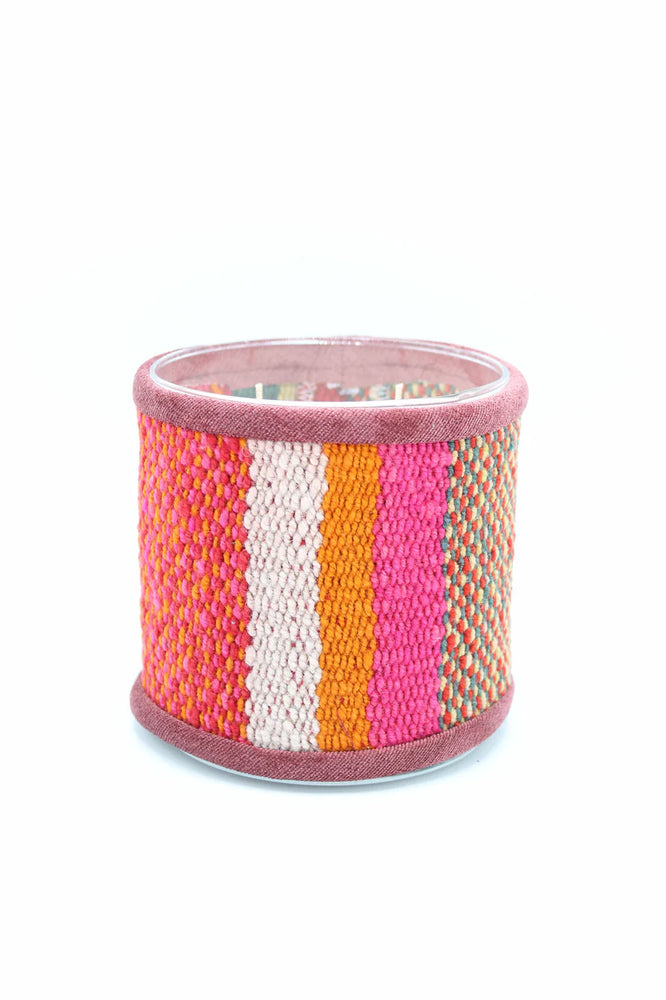 Bahia Mala kaars - Peru design kleur Rose - Maat M