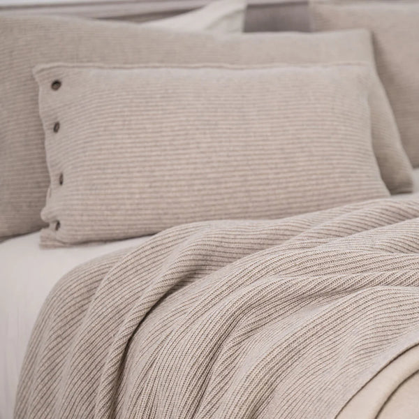 Moyha - plaid - woondeken - klassiek premium deken beige - 130cm x 170cm