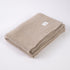Moyha - plaid - woondeken - klassiek premium deken beige - 130cm x 170cm