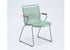 CLICK DINING CHAIR ARMREST DUSTY GREEN