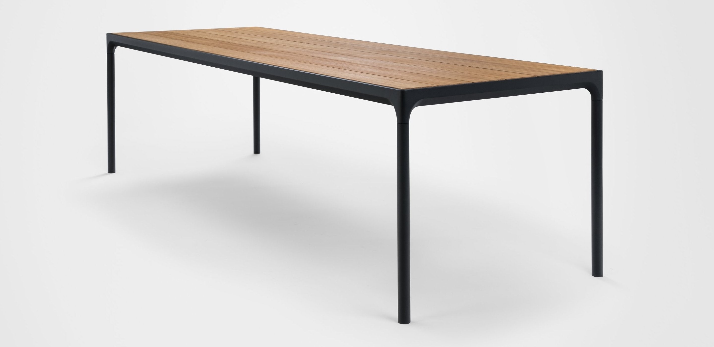 BAMBOO FOUR DINING TABLE ZWART XXL