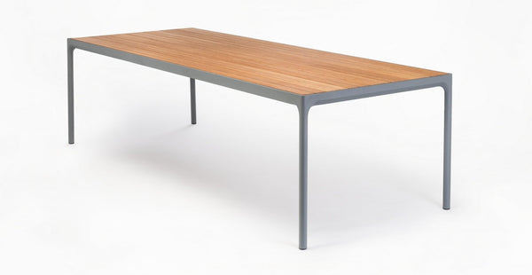 BAMBOO FOUR DINING TABLE GRIJS XXL