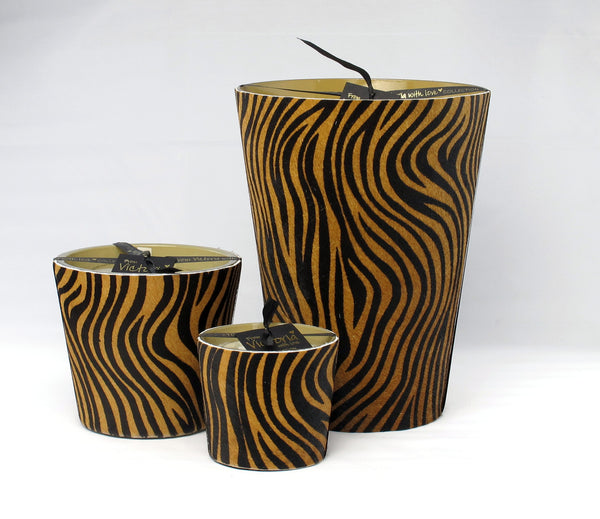 VICTORIA KAARS ZEBRA BLACK & BROWN S