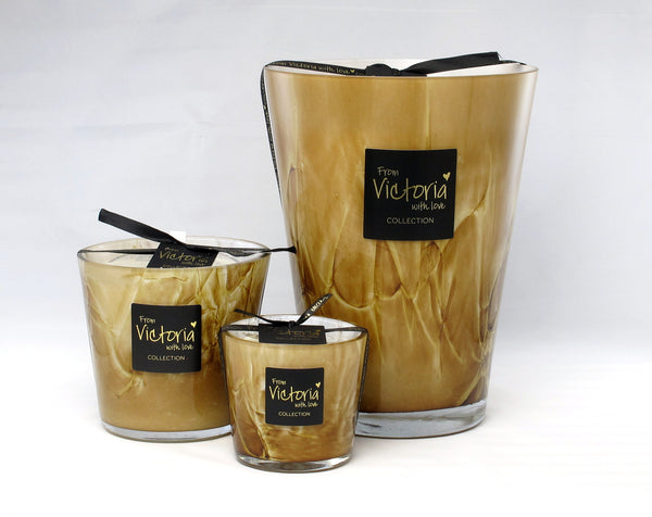 VICTORIA KAARS GLOSSY MARBLE BROWN TRIO VAN KAARSEN