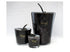 Victoria with Love Kaars - Marble Black - Trio van kaarsen