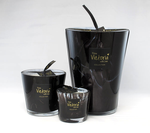 VICTORIA KAARS GLOSSY MARBLE BLACK  S