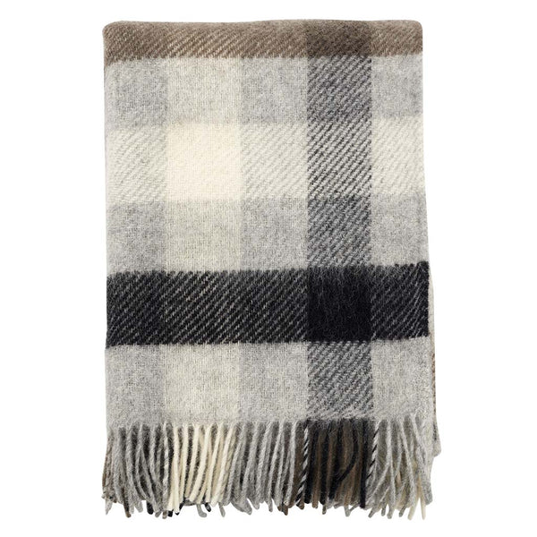 Klippan - Plaid - Brushed - Gotland - Wol - Multi Grey