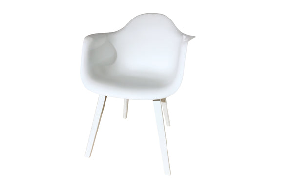 PVC-POLYPROPILENE  OUTDOOR CHAIR WHITE