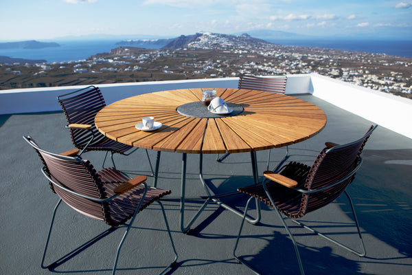 BAMBOO TABLE CIRCEL 150CM