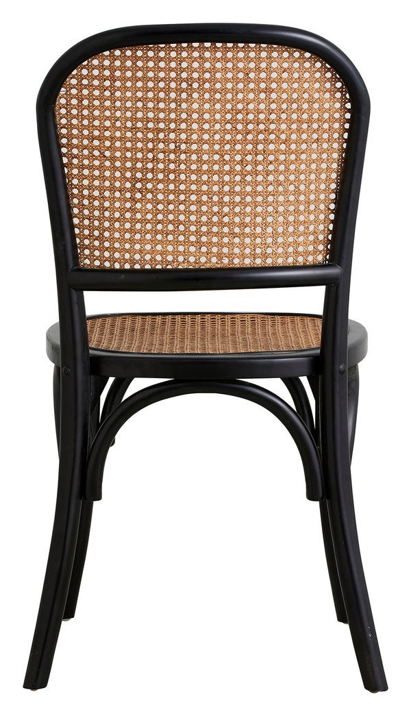 Promo - Wicky Chair - Nordal - Naturel - Zwart - Thonet stoel